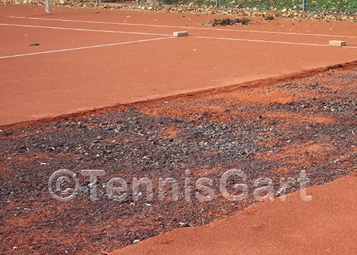 Teilsanierung Teilüberholung Tennisplatz Tennisplatzbau