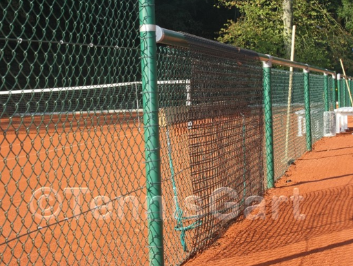 Tennisplatz Zaunreparatur Zaunbau